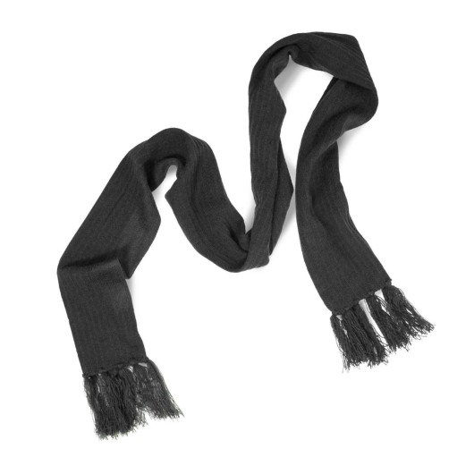 Oslo Cable Knit Scarves Black